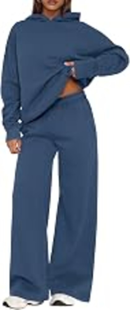 PRETTYGARDEN 2 Piece Lounge Sets for Women Matching Sweatsuits | Oversized Hoodies & Baggy Wide Leg Sweatpants,Casual Sweat Set,Workout Tracksuit,Airport Travel Outfits,Fashion Fall Clothes