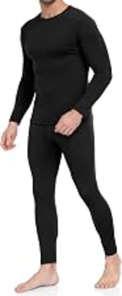 Thermal Underwear for Men Long Johns Set Fleece Lined Winter Cold Weather | Base Layer Top & Bottom Set, Moisture-Wicking, Heat Retention, Gift For Men, Ideal For Skiing, Hunting Outdoor, Sleepwear