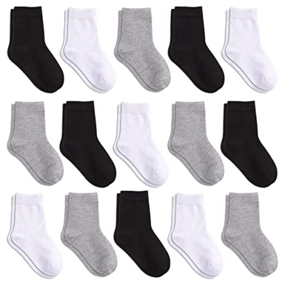 WAFUZI Boys Socks, 15 Pack Toddler Kids