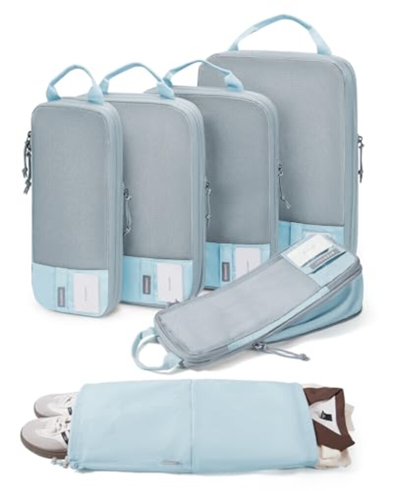 BAGSMART 6 Set Compression Packing Cubes