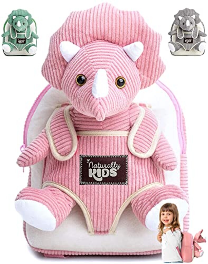 Naturally KIDS Toddler Backpack w. Plush