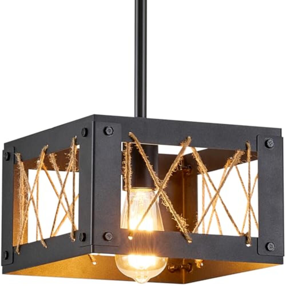 Dalouguan 1-Light Farmhouse Pendant Ligh