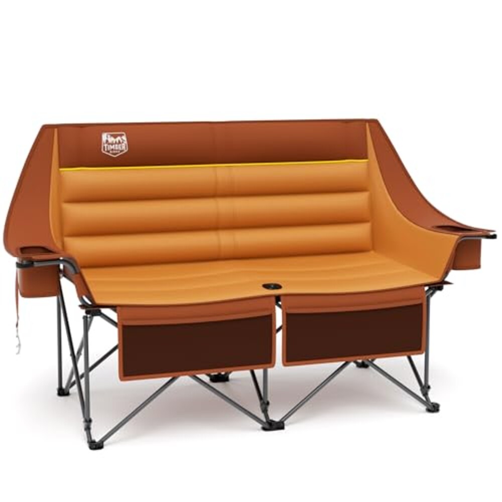 Timber Ridge Double Camping Chair Heavy