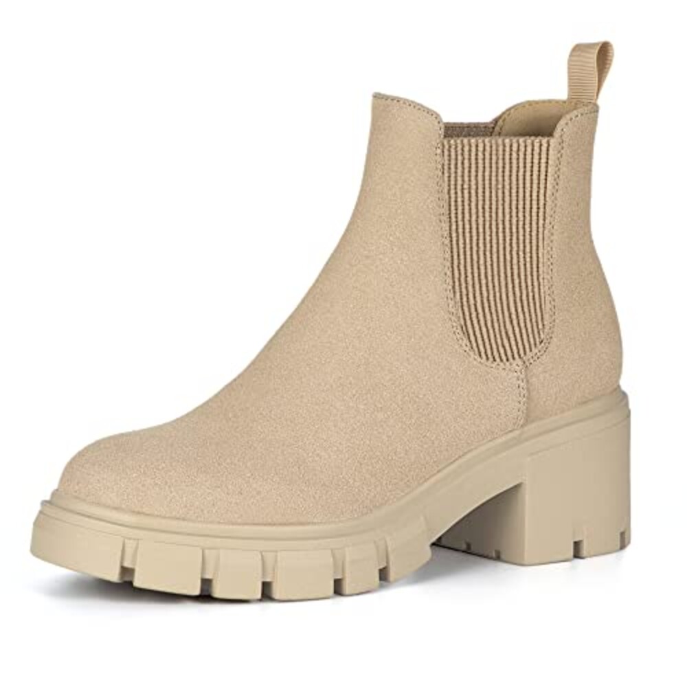 Athlefit Women's Slip on Chelsea Ankle B