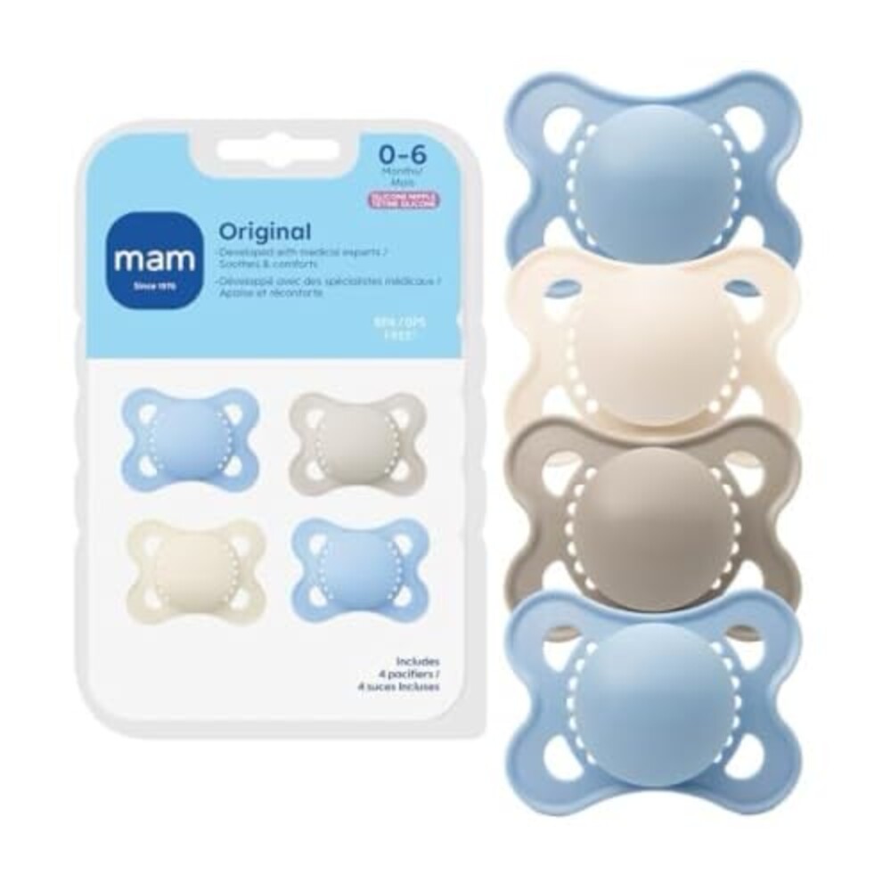 MAM Original Baby Pacifier 0-6 Mths, Ski