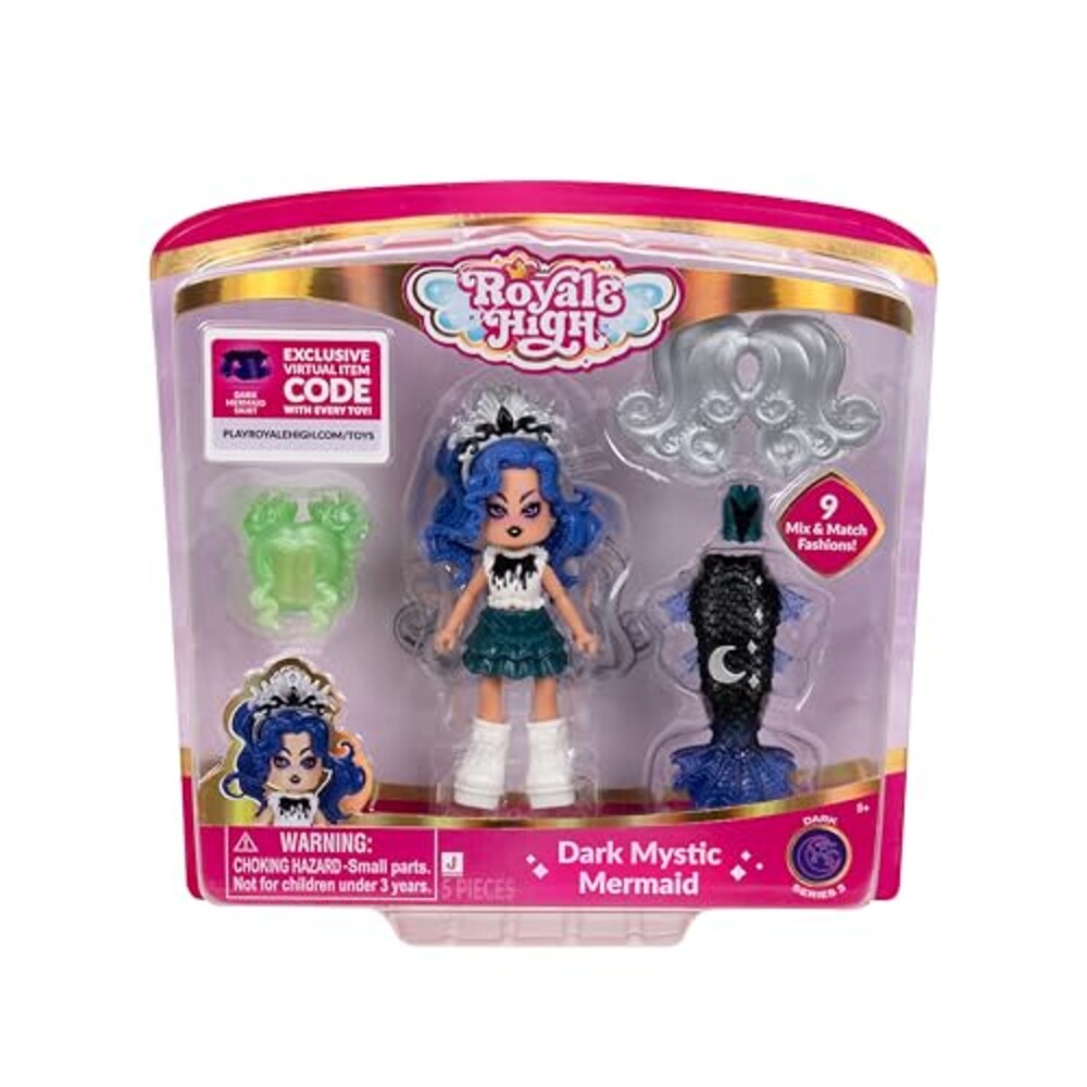 Royale High 3” Dark Mystic Mermaid Fashi