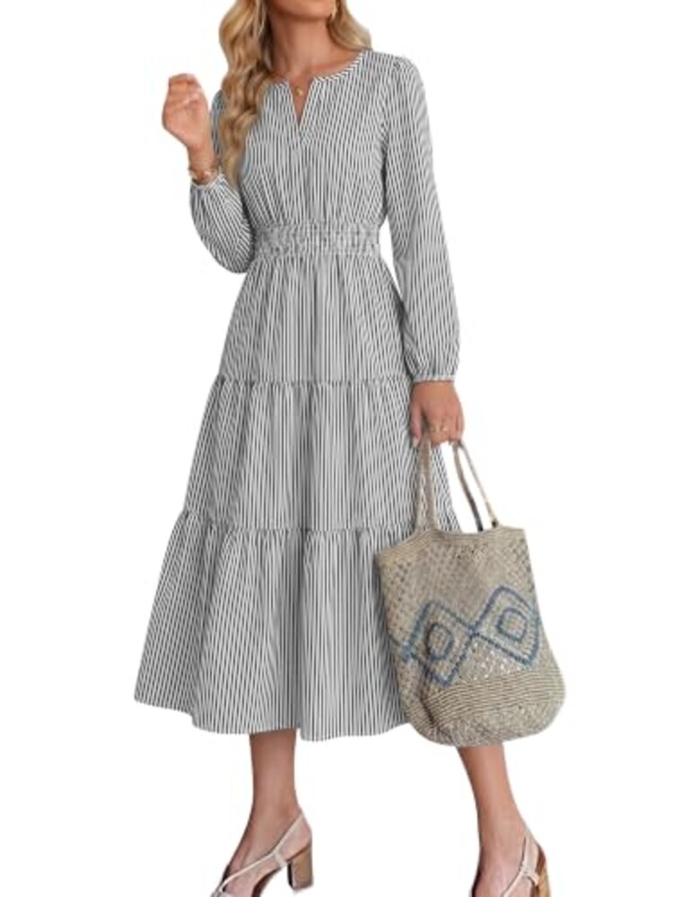 Caracilia Womens Long Sleeve Fall Weddin