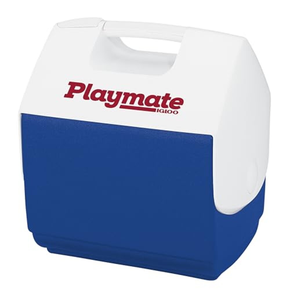 Igloo Playmate Pal 7 Qt Cooler, Blue/Whi