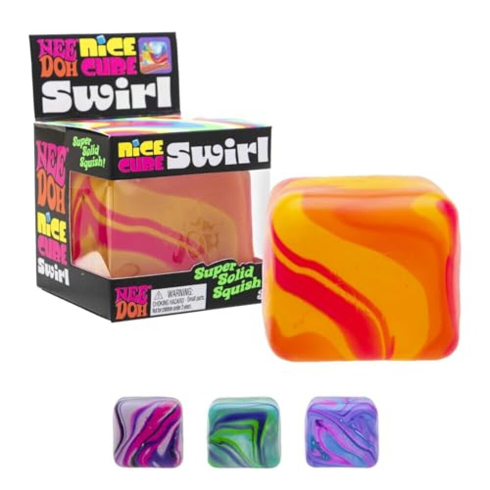 Schylling NeeDoh Nice Cube Swirl - Color