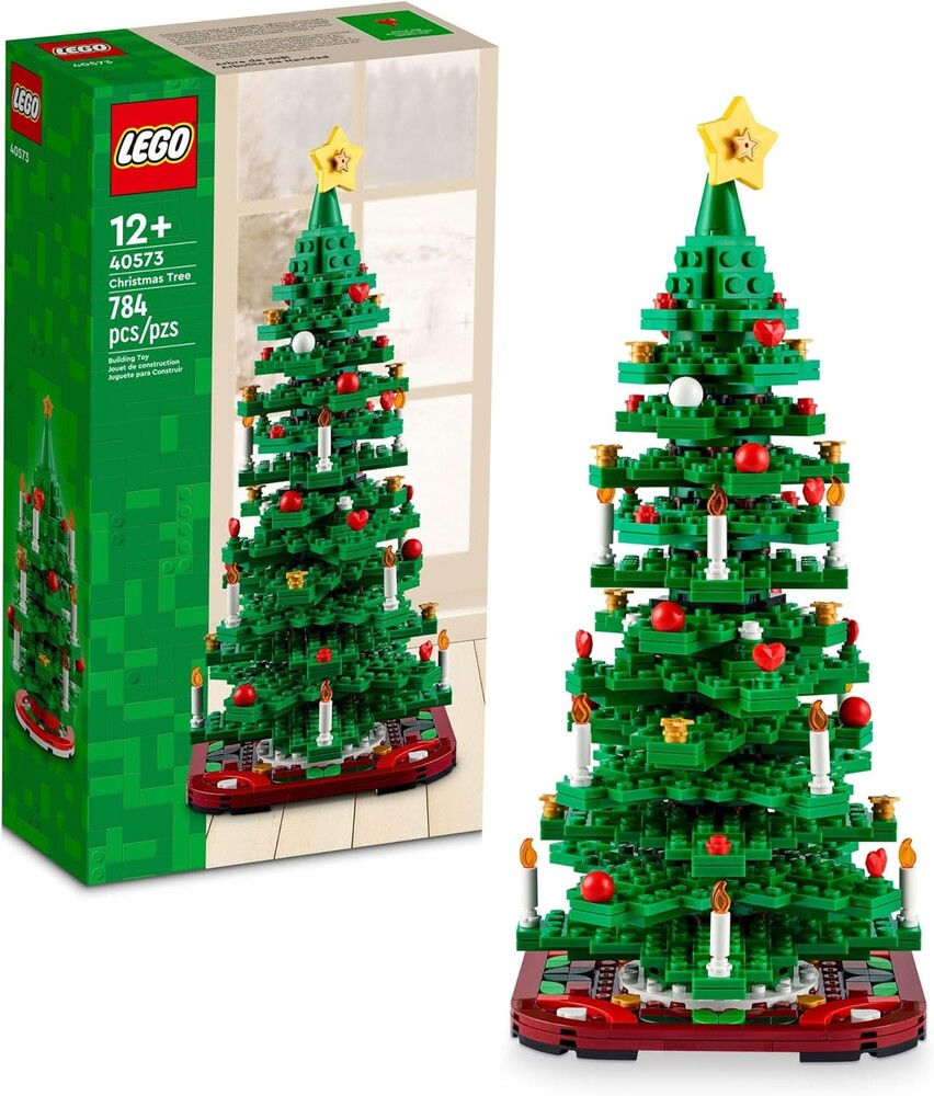 LEGO Christmas Tree - Building Toys for Kids, Boys & Girls, Ages 12+,Decorations for Tabletop & Home - Gifts for Boys & Girls - 40573