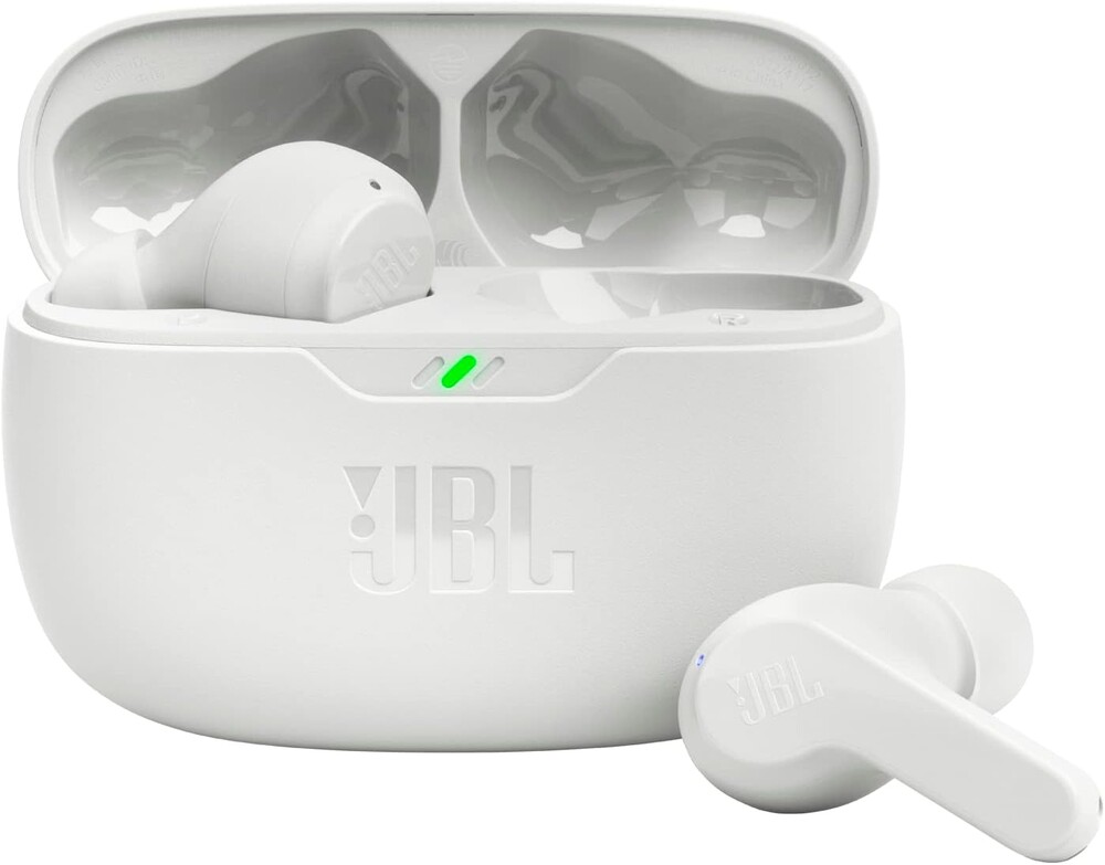 JBL Vibe Beam - True Wireless JBL Deep Bass Sound Earbuds, Bluetooth 5.2, Water & Dust Resistant, Hands-free call with VoiceA