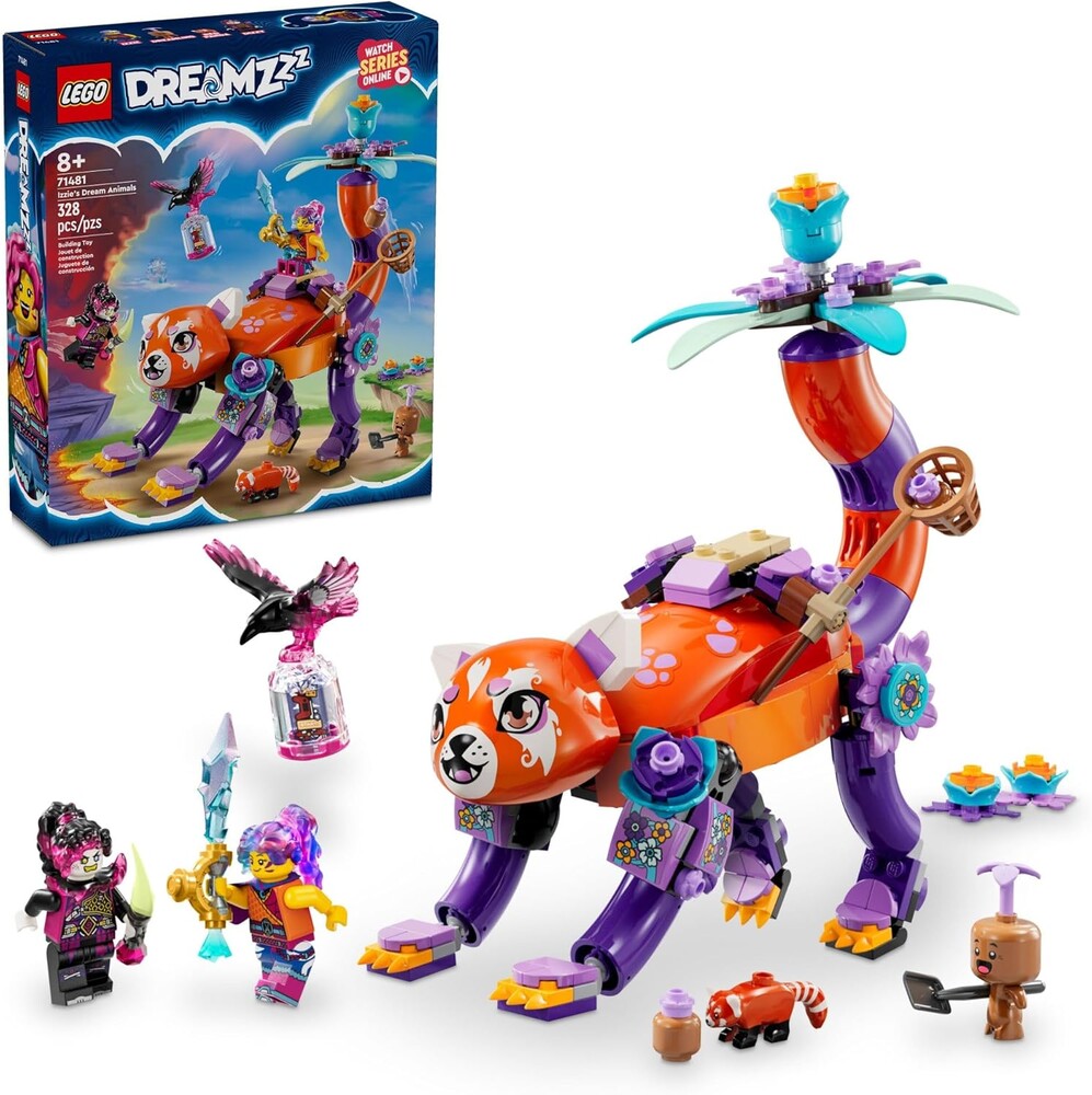 LEGO Dreamzzz Izzie’s Dream Animals Toys - Building Toys Set for Kids, Girls & Boys, Ages 8+ - Gift Idea for Christmas - 71481