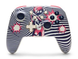 PowerA Wireless Controller for Nintendo Switch - Fortnite: Cuddle Team Leader, Switch Lite/Switch-OLED Model, Nintendo Switch 2, AA Battery Powered (Battery Included), Bluetooth, Motion Controls, Officially Licensed