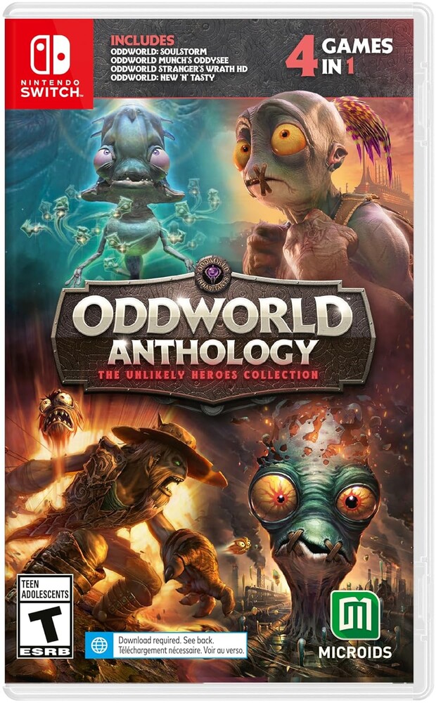 Oddworld Anthology: The Unlikely Heroes Collection - Nintendo Switch