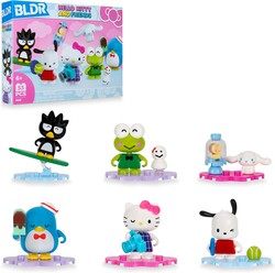 BLDR Hello Kitty and Friends Minifigures 6-Pack - Amazon Exclusive - Hello Kitty, Cinnamoroll, Pochacco, Tuxedosam, Keroppi, & Badtz-Maru - 8+, 0226