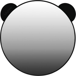 Lulyboo Baby Car Seat Mirror with Wide View, Crystal-Clear Reflection, Adjustable, Lightweight & Shatterproof, Easy Install, Secure Fit, Charming Bear Design for Safe Monitoring