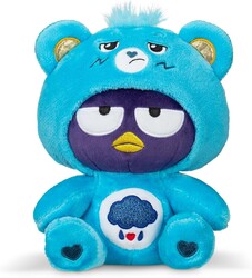 Care Bears - Badtz-Maru Dressed As Grumpy Bear 8" Fun-Size Plush, Blue - Soft, Huggable Bestie! – Good for Girls and Boys, Employees, Collectors, Ages 4+