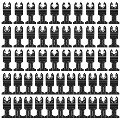 FORCA Multi Tool Blades Kits, Universal Oscillating Tools Saw Blades for Wood, Fine Tooth Multitool Blades, Durable High Carbon Steel