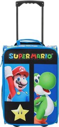 Bioworld Super Mario Bros Mario & Yoshi Blue 18in Pilot Case