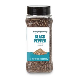Amazon Grocery, Ground Black Pepper, 18 oz (Previously Amazon Fresh, Packaging May Vary)