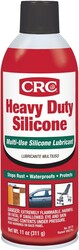 CRC Heavy Duty Silicone Lubricant, 11 Wt Oz, Clear Colorless Liquid