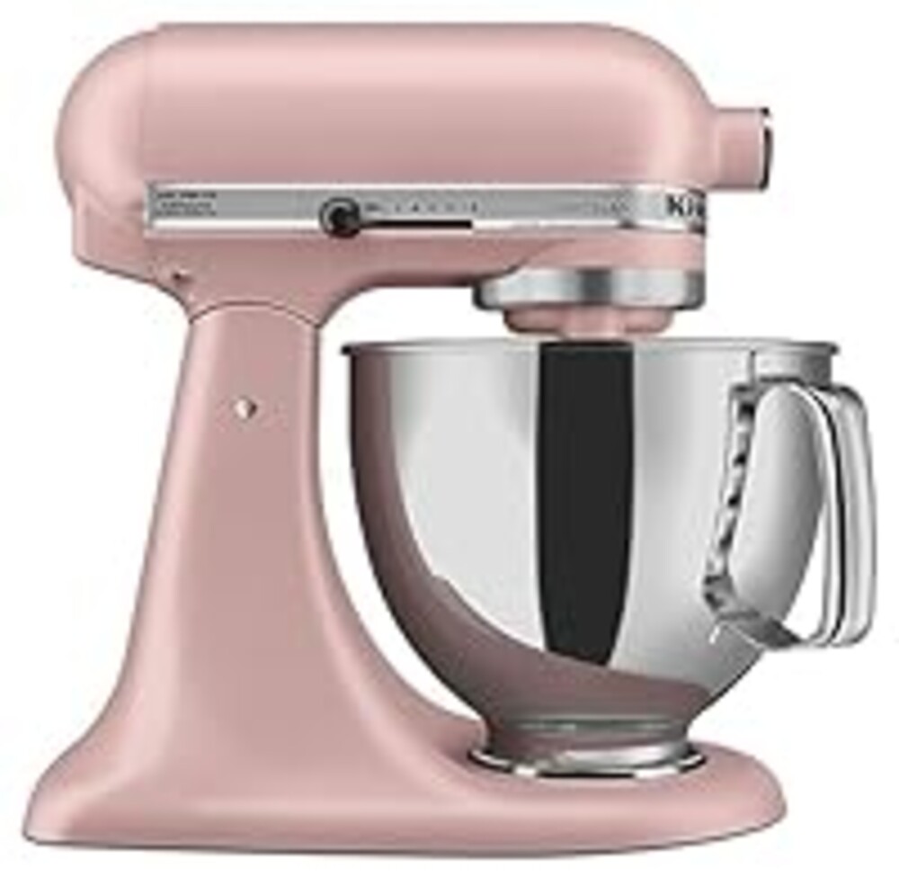 KitchenAid Artisan Series 5 Quart Tilt Head Stand Mixer with Pouring Shield KSM150PS, Dried Rose