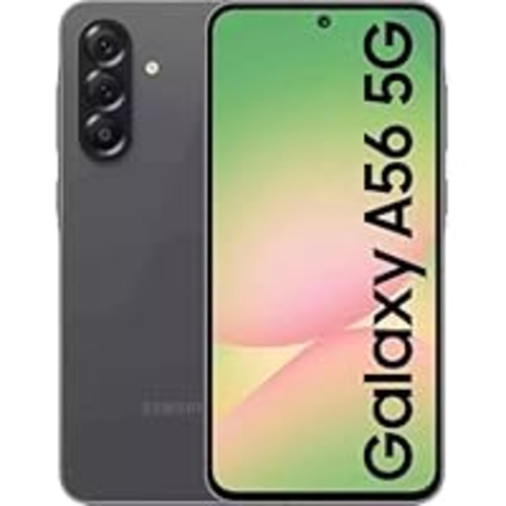 SAMSUNG Galaxy A56 5G Ai (for T-Mobile Mint Tello and Global) (128GB + 8GB) SM-A566E/DS 6.6" 120Hz 50MP Triple (Awesome Graphite SM-A566EZKATPA)