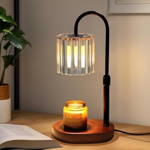 Lukasa Candle Warmer Lamp, with Timer Dimmer Adjustable Height, Birthday Gifts for Women, Mothers Day Gifts for Mom, House Warming Gift New Home, Wax Melt Warmer for Scented Jar Candles
