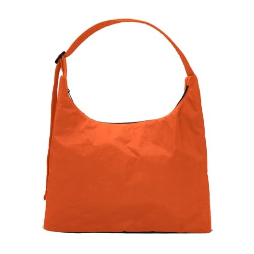 Large Nylon Shoulder Bag with Adjustable Quilted Strap – Fits 13" Laptop, Interior Zip Pocket