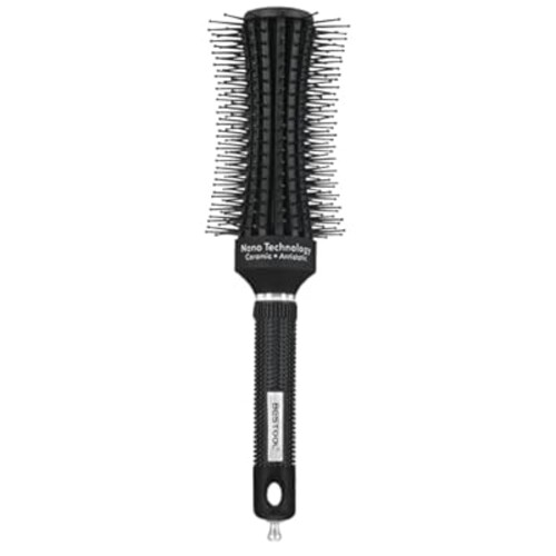 BESTOOL Round Brush,Volumizing Round Hair Brushes for Women flexile Hair Brush for Blow out Detangling Curling Styling Less Pain & Breakage