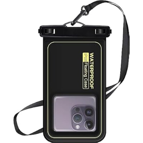 Waterproof Phone Pouch 7.2'', IPX8 Floating Underwater Cellphone Dry Bag Case Holder for iPhone 15 14 13 12 11 Pro Max XS Plus X Samsung, Phone Protector for Vacation Beach Swimming Surfing Skiing