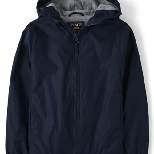 The Children's Place,Boys,Uniform Windbreaker Jacket,Tidal,Small