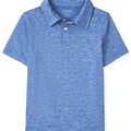 The Children's PlaceThe Children's Place Boys Short Sleeve Performance PoloSingleRenew BlueMedium (7/8)