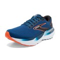 Brooks Men's Glycerin GTS 21 Supportive Running Shoe - Blue Opal/Black/Nasturtium - 12.5 Medium