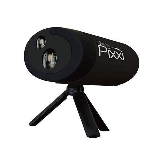 BlissLights Pixxi Laser Projector, 70+ Looping Animations for Holiday, Christmas, New Years, Events, Party, Light Show w/ Remote Control, Adjustable Timer, Outdoor Waterproof Design