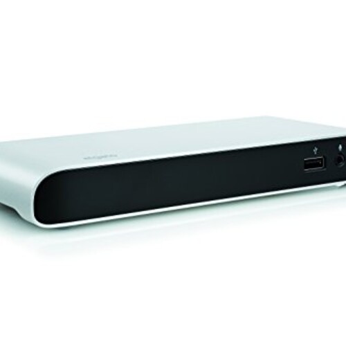 Elgato Thunderbolt 2 Dock - with 50 cm Thunderbolt Cable, 20Gb/s, 4K Support, 2X Thunderbolt 2, 3X USB 3.0, Audio Input and Output, Gigabit Ethernet, Aluminum Chassis