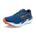 Brooks Men’s Glycerin 21 Neutral Running Shoe - Blue Opal/Black/Nasturtium - 9 Medium