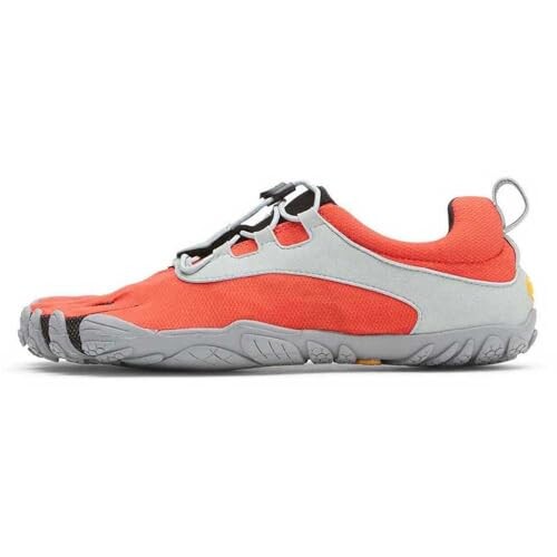 Vibram Men's FiveFingers V-Run Retro, Red/Black/Grey, 40 EU / 8-8.5 US