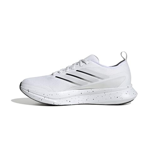 adidas Men's Jogit Running Sneaker, White/Black/White, 11