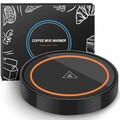 Dimux Coffee Mug Warmer for Desk,Heating Plate Electric Cup Warmers for Men Women Adult (D + Orange Light)
