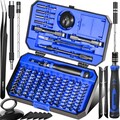 Small Precision Screwdriver Set with 103 Multi Bits, MINGFIX 115 in 1 Magnetic Repair Tool Kit for MacBook,Laptop,PC,Computers, iPhone, Electronics,PS5,PS4,Nintendo Switch, Xbox,Watches & Eye Glasses