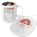 Mom Gifts from Daughters, Mom Gifts for Birthday, Gift for Moms from Daughter, Smart Thermostat Mug Warmer for Mother Birthday Christmas