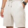 JMIERR Men's Shorts Casual Drawstring Beach Stretch Waist Spring Texture Apricot Dress Golf Shorts with Pockets for Men, XL