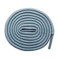 KURISET Round Boot Laces 2 Pair Heavy Duty and Durable Shoelaces- for Sneakers, Work Boots, Hiking Shoes Replacements (45 inches (114 cm), Dayk Grey)