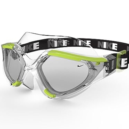 Nike Expanse Swim Mask Goggle-Adult, One Size, Atomic Green