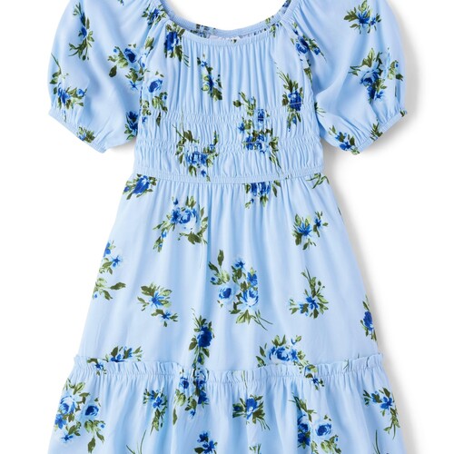 The Children's Place Girls' Short Sleeve Smocked Summer Dresses