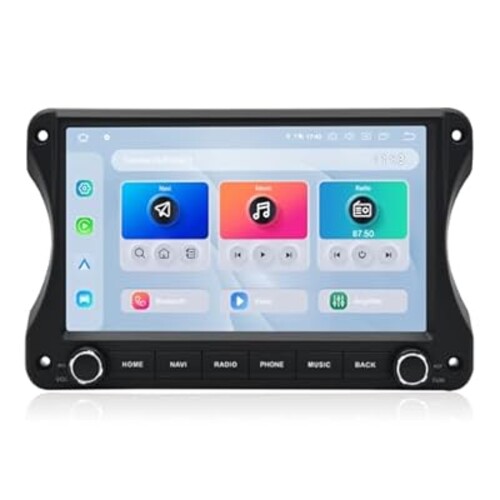 Dasaita Android 13 Car Stereo Upgrade for Jeep Wrangler JL & Gladiator JT 2018-2022 Wireless Carplay & Android Auto, 10.2" Touch Screen, 8GB+256GB Head Unit, Radio, GPS, Bluetooth 5.0, 5G WiFi, 4G LTE