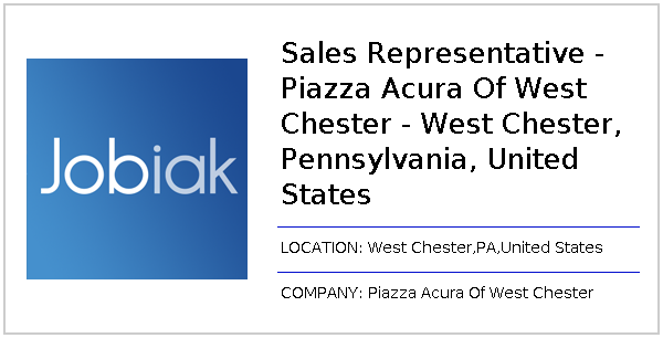 Piazza Acura Of West Chester >> Sales Representative Piazza Acura Of West Chester West Chester Piazza Acura Of West Chester >> Sales Representative Piazza Acura Of West Chester West Chester