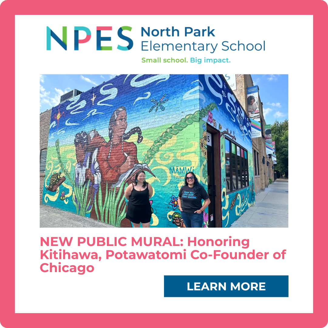 Public Mural Honoring Kitihawa, Potawatomi Co-Founder of Chicago