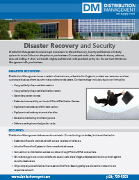 Disaster Recovery